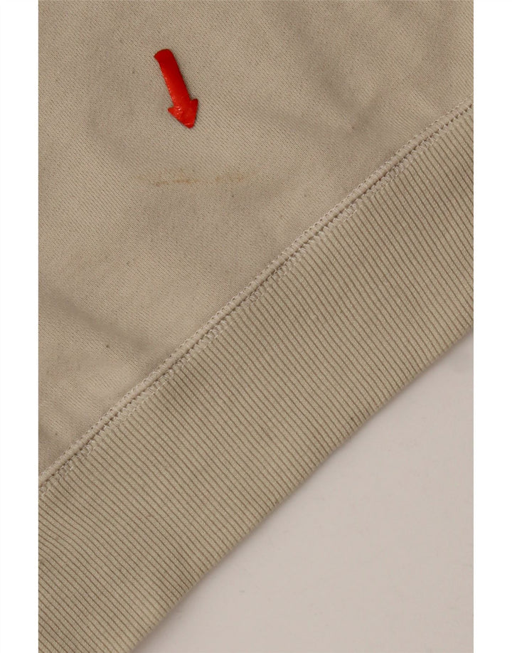 Мужской свитшот Rip Curl, большой хлопковый бежевый джемпер