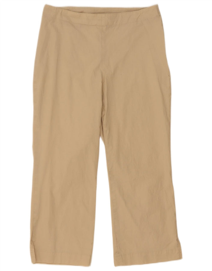 Женские укороченные брюки Gap US 8 Medium W29 L23 Бежевый хлопок