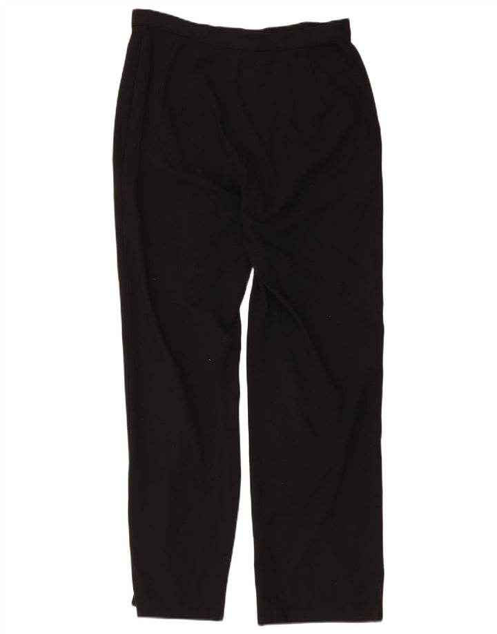 Женские прямые костюмные брюки Marks & Spencer UK 14, средние W30 L29, черные
