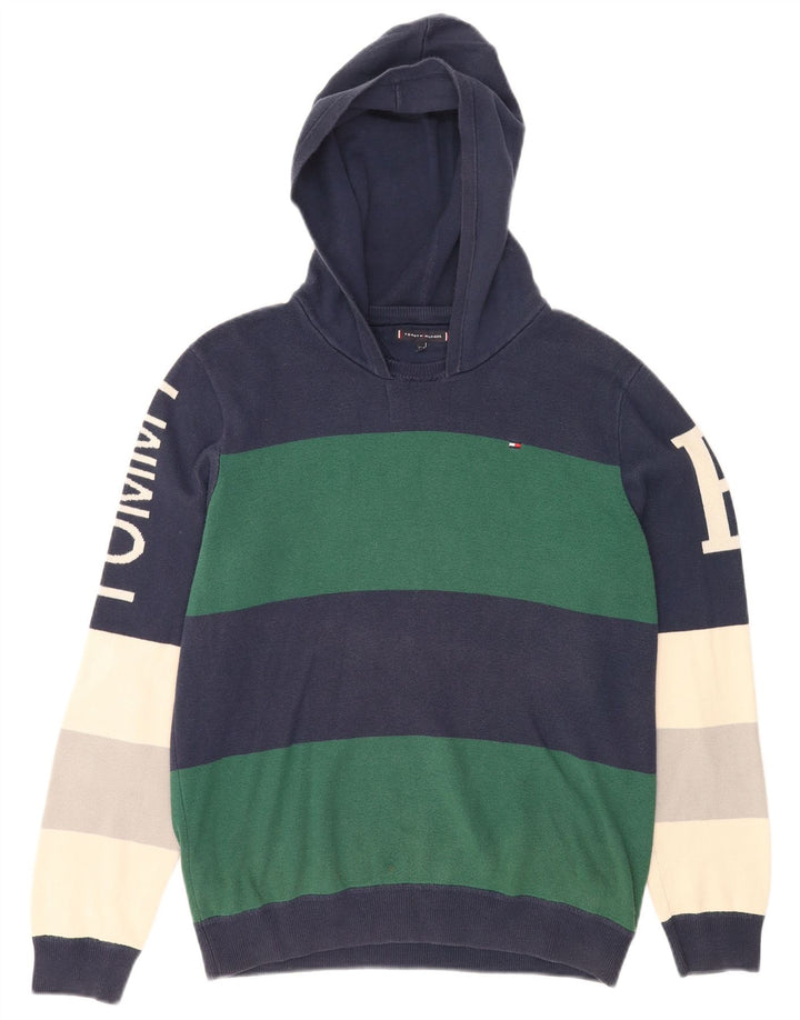 Джемпер Tommy Hilfiger с рисунком для мальчиков 15–16 лет, разноцветный, с цветными блоками