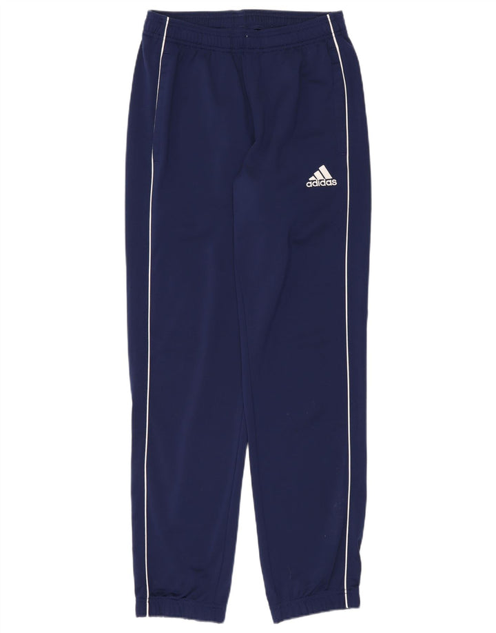 Adidas Мужские спортивные брюки Джоггеры Маленькие темно-синие полиэстер