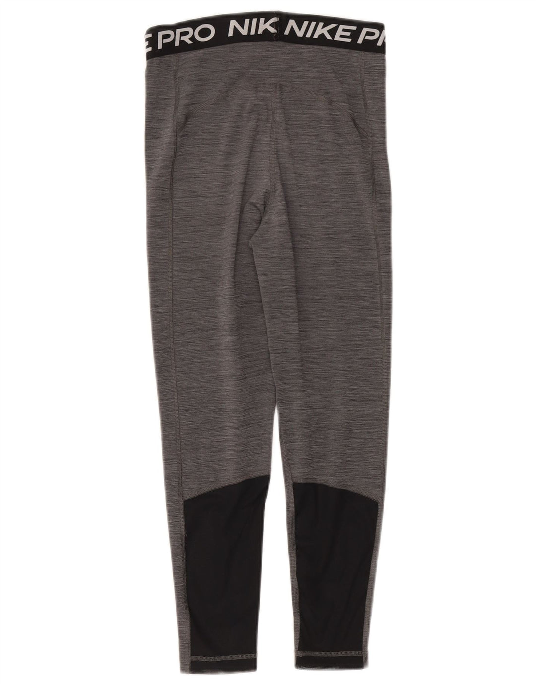 Женские леггинсы с рисунком Nike Dri Fit UK 10, маленький серый полиэстер с крапинками