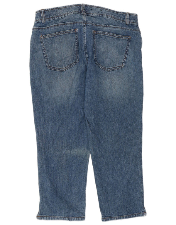 Женские джинсы-капри Chaps Petite, США 8, средние, W30 L21, синие, хлопок