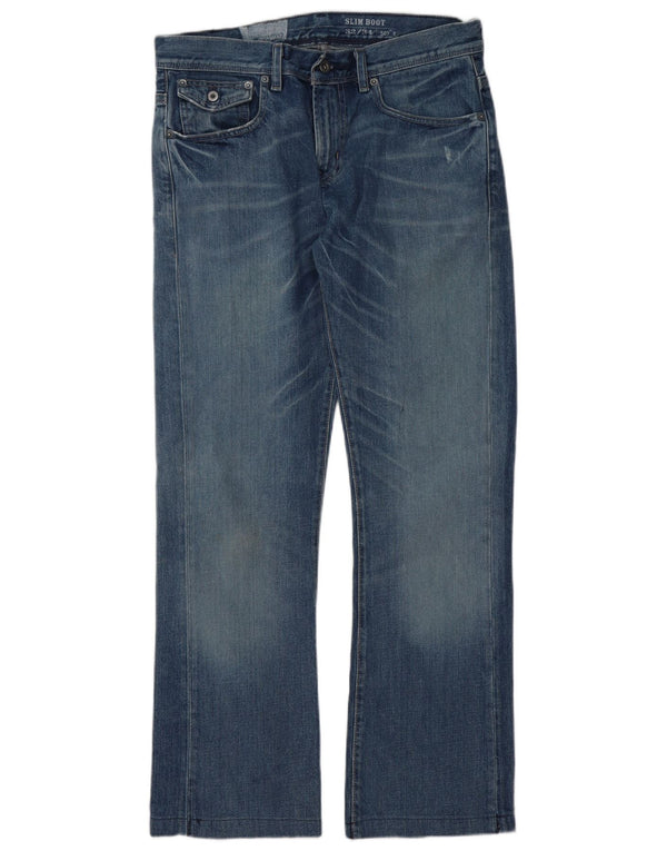 Женские узкие джинсы Levi's Bootcut W32 L31, синие, хлопок
