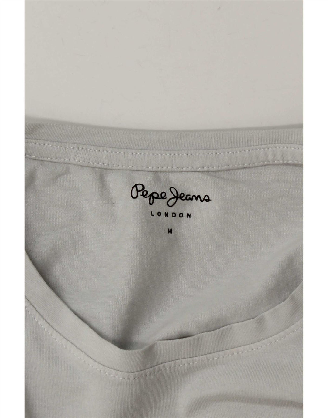 PEPE Jeans Женский топ с рисунком с длинным рукавом UK 14 Средний серый