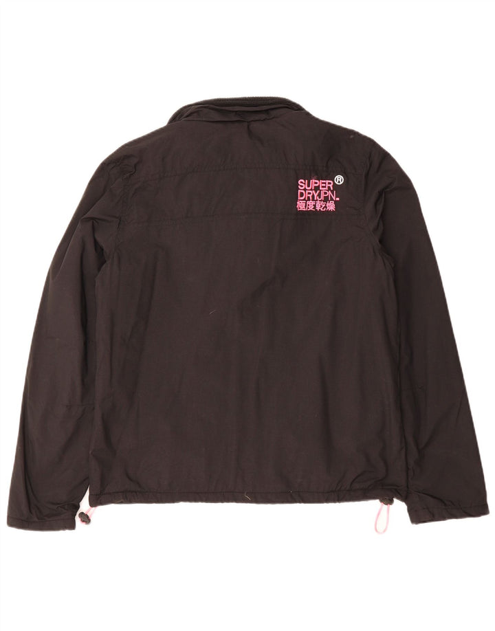 SUPERDRY Женская ветровка The Windhiker UK 16, большая черная