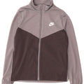 Спортивный костюм Nike для мальчиков с графическим рисунком, куртка 12–13 лет, большой серый цвет с цветными блоками