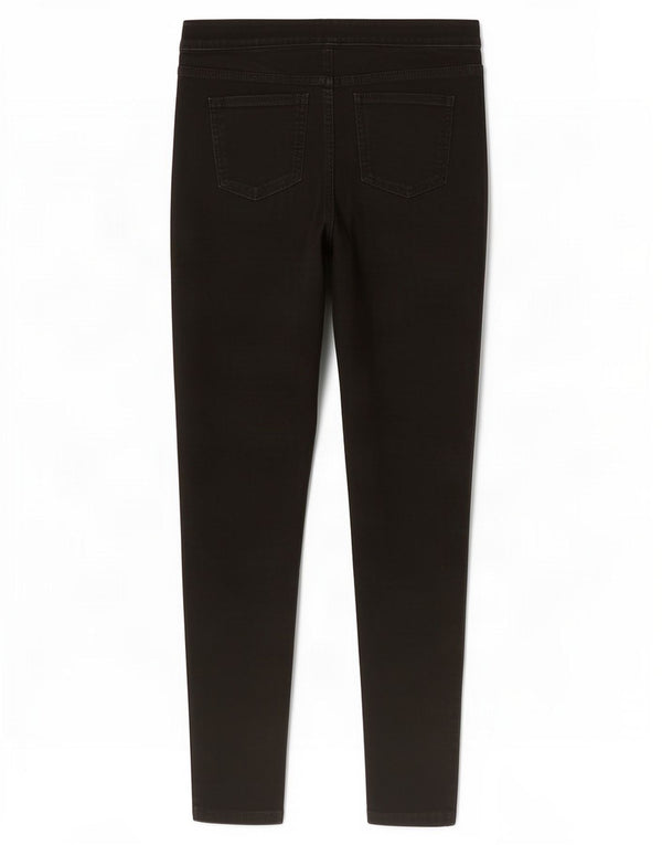 Женские джинсы джеггинсы Marks & Spencer UK 10, маленькие W28 L28, черные, хлопковые
