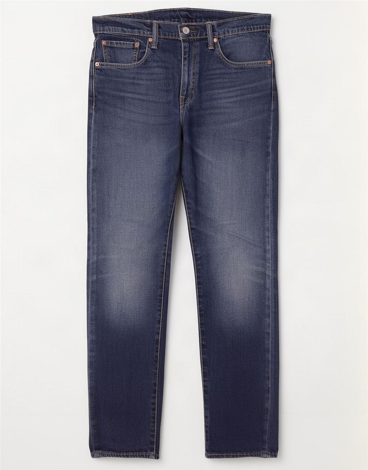 Мужские зауженные джинсы Levi's 502 W32 L34 синие, хлопок