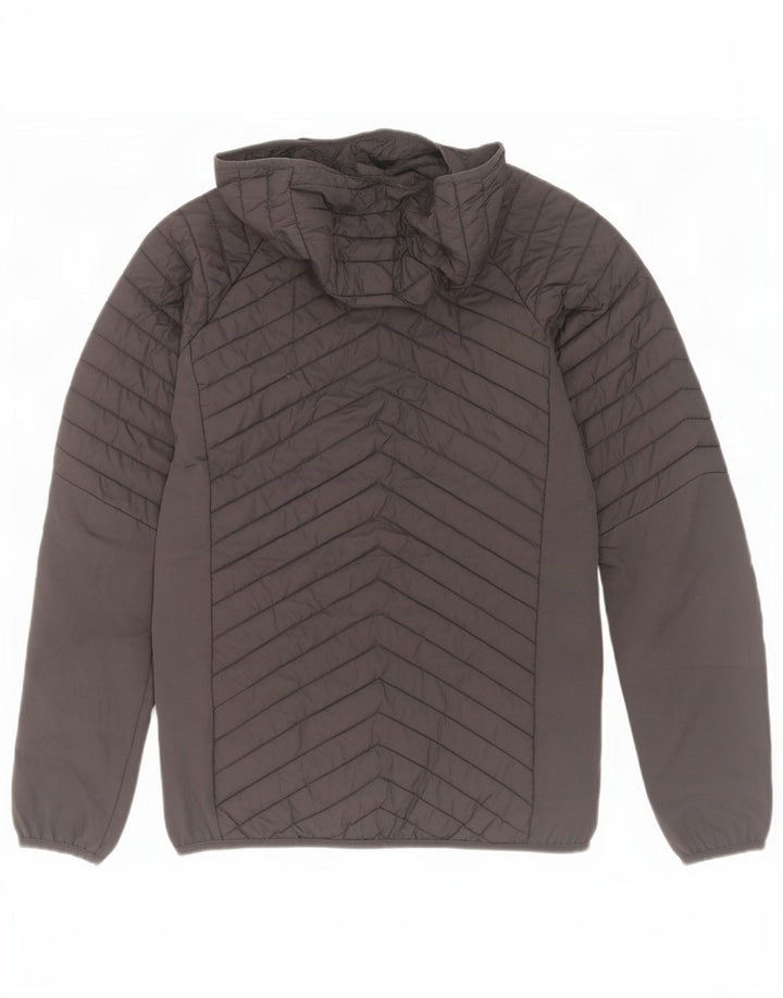 Мужская утепленная куртка с капюшоном Mountain Warehouse UK 34 XS Серый полиэстер