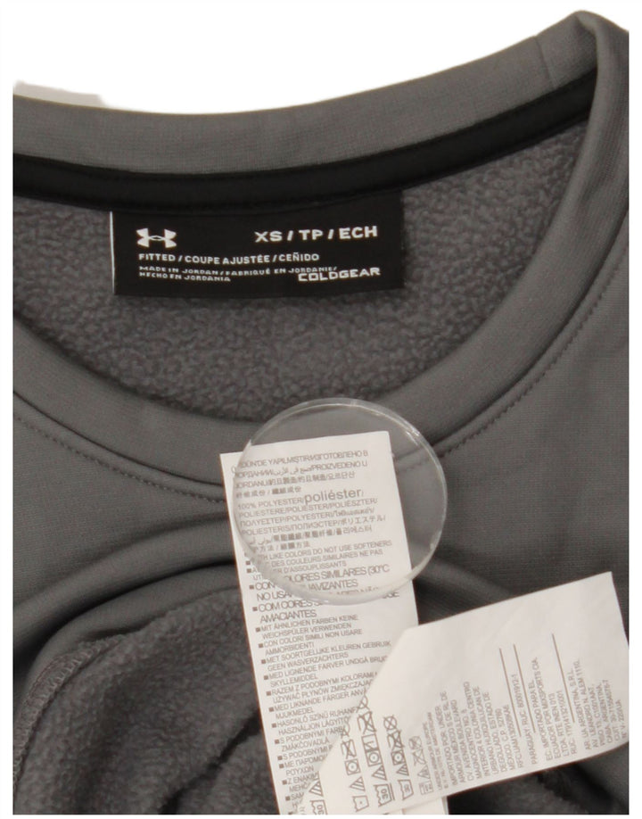 Мужской свитшот Under Armour Cold Gear XS, серый полиэстер
