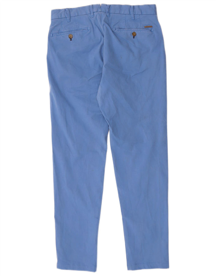 Мужские брюки-чиносы Massimo Dutti Slim Fit EU 40 Medium W31 L29 синие