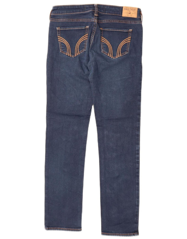 Женские узкие джинсы Hollister США 5, маленькие W27 L28, темно-синие, хлопок