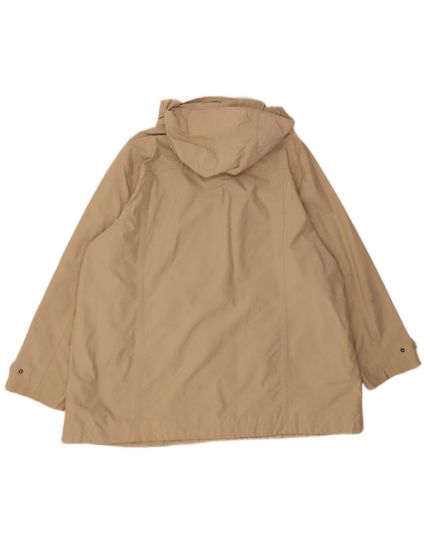 Женская дождевик с капюшоном L.L.Bean UK 20 2XL Бежевый