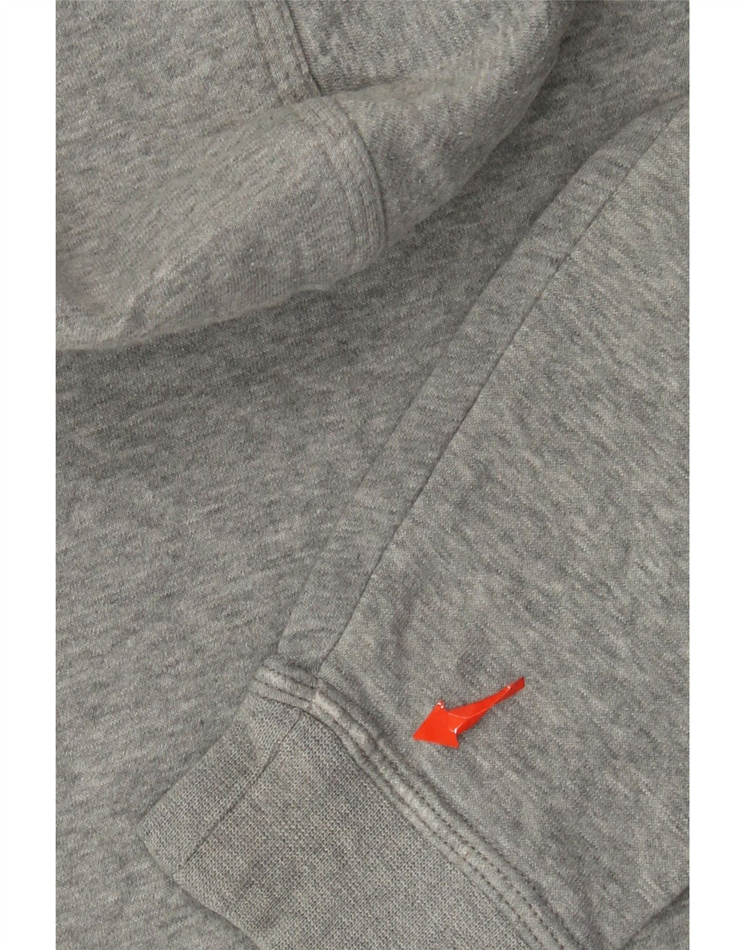 Джемпер с капюшоном Nike для мальчиков 10–11 лет, средний серый в крапинку