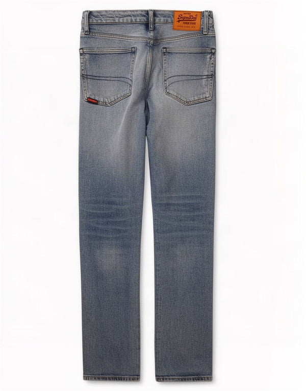 Мужские узкие джинсы Superdry W30 L28, синий хлопок