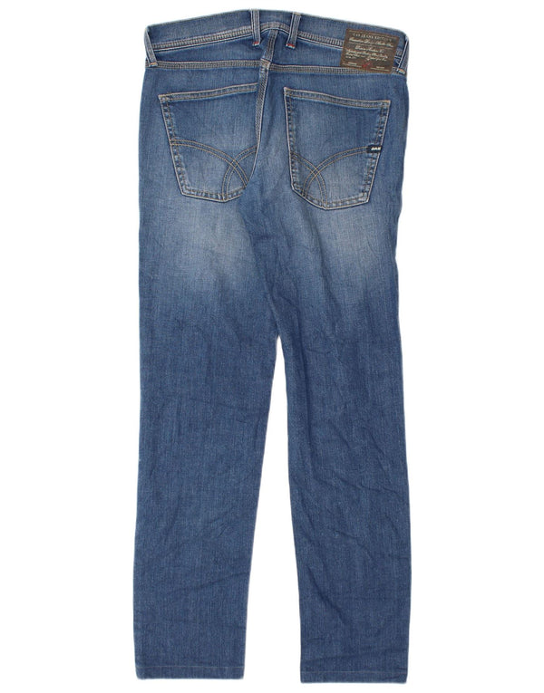 Мужские узкие джинсы Gas W31 L30, синий хлопок