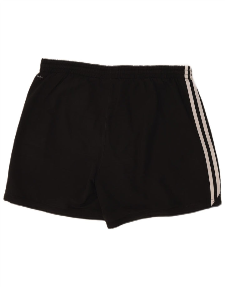 Мужские спортивные шорты Adidas Climalite, большие черные из полиэстера