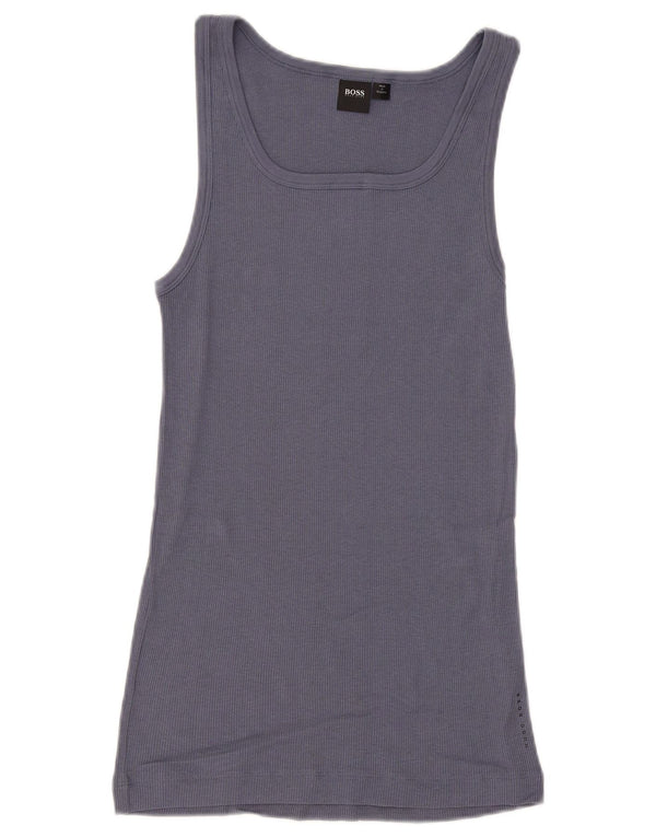 Женский жилет Hugo Boss UK 20 2XL Темно-синий хлопок