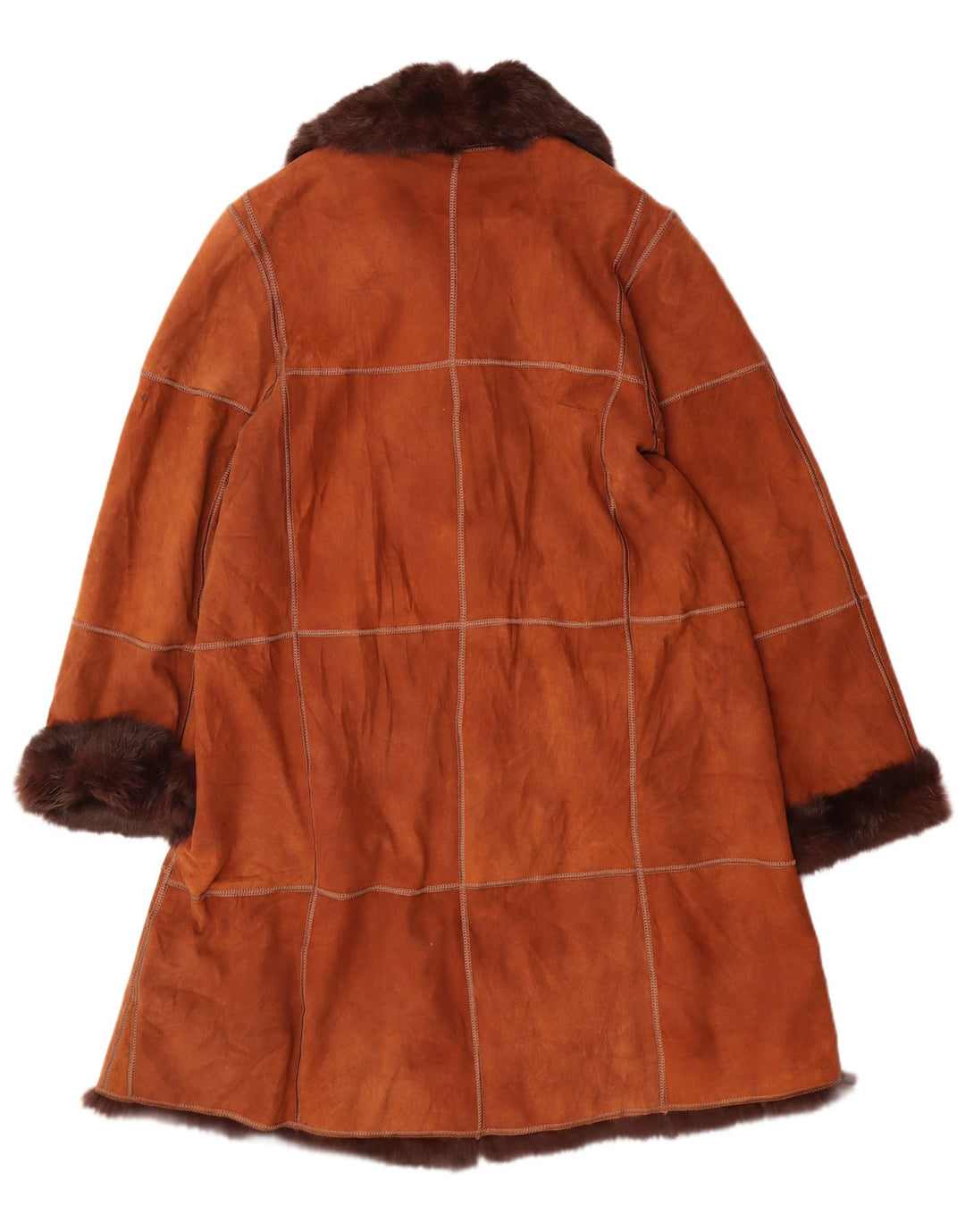 Дубленка женская VINTAGE IT 44 Medium Brown Leather