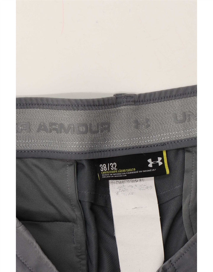 Мужские прямые брюки чинос Under Armour W38 L32 серые