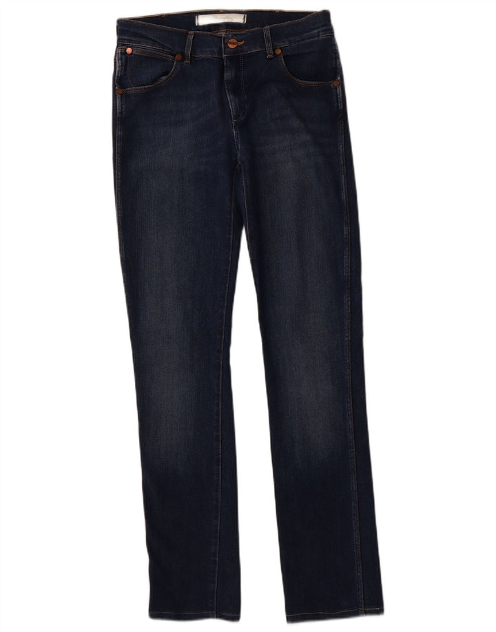 Женские узкие джинсы WRANGLER W28 L32 синие, хлопок