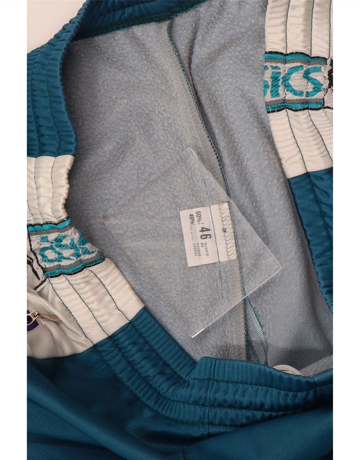 Мужские спортивные брюки ASICS с графическим рисунком IT 46, маленькие синие цветные блоки