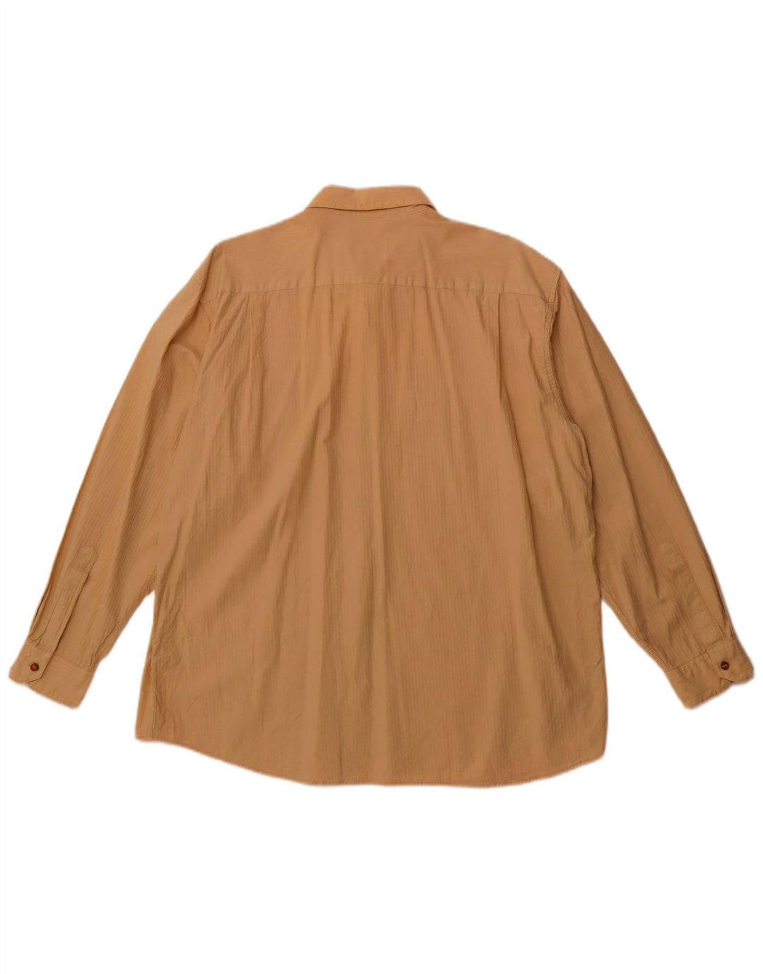 Винтажная Мужская Рубашка Большая Бежевая