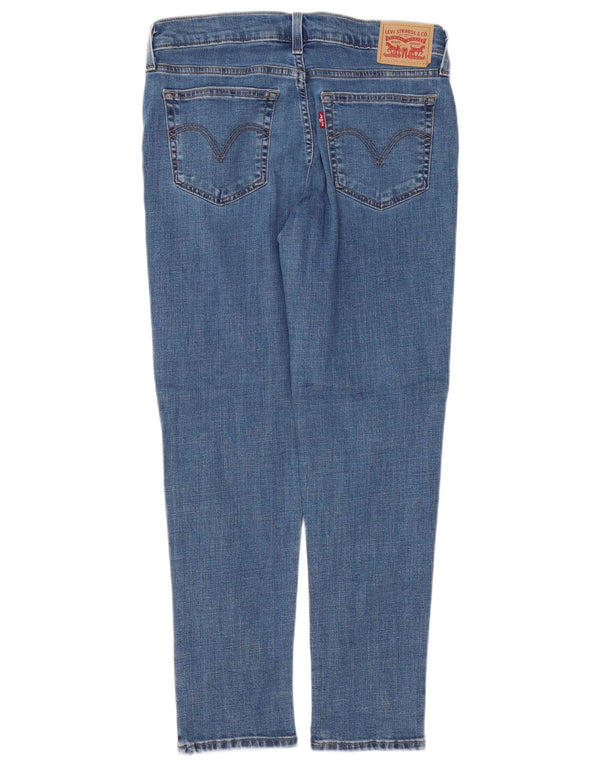 Женские узкие джинсы-бойфренды LEVI'S W27 L27, синие, хлопок