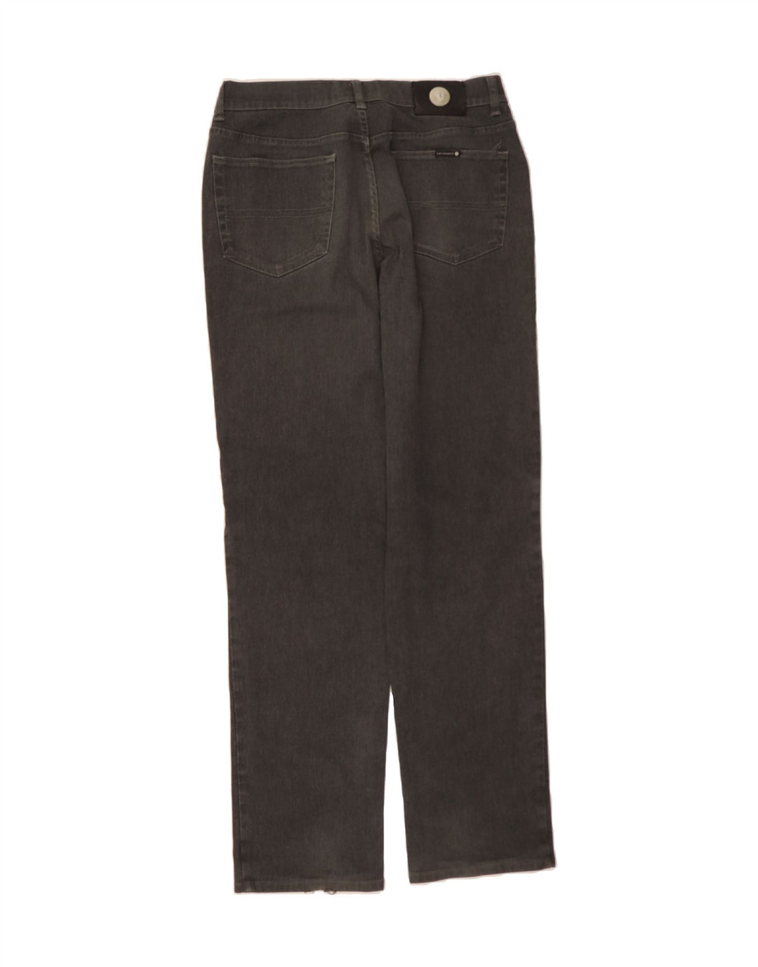 TRUSSARDI Mens Straight Jeans W36 L33 Grey Cotton Vintage Trussardi and Second-Hand Trussardi from Messina Hembry 
