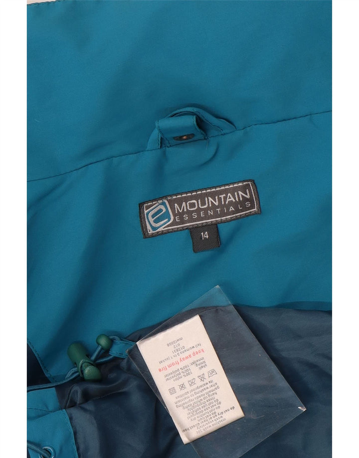 Женская дождевик Mountain Essentials UK 14, большой синий нейлон