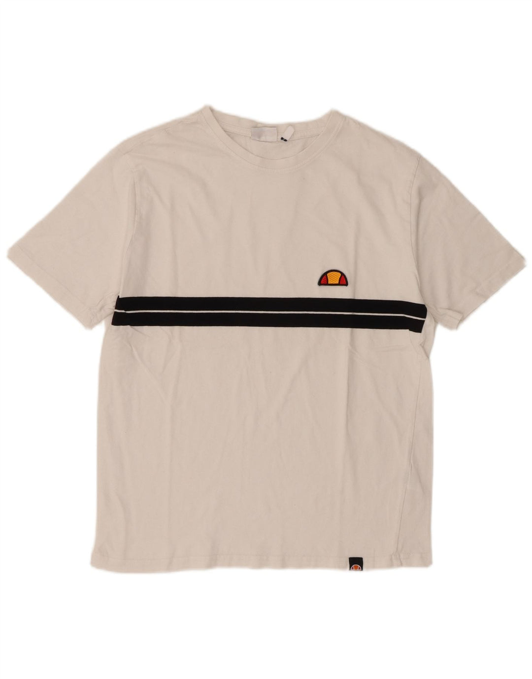 Мужская футболка Ellesse, маленький белый цвет, хлопок