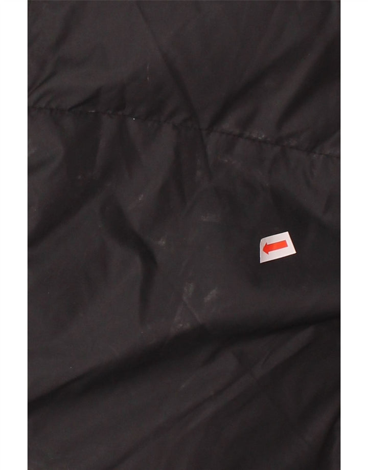 GAS Mens Padded Coat UK 38 Medium Black Vintage Gas and Second-Hand Gas from Messina Hembry 