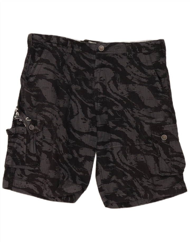 Billabong Мужские шорты карго с рисунком W40 XL Серый камуфляж