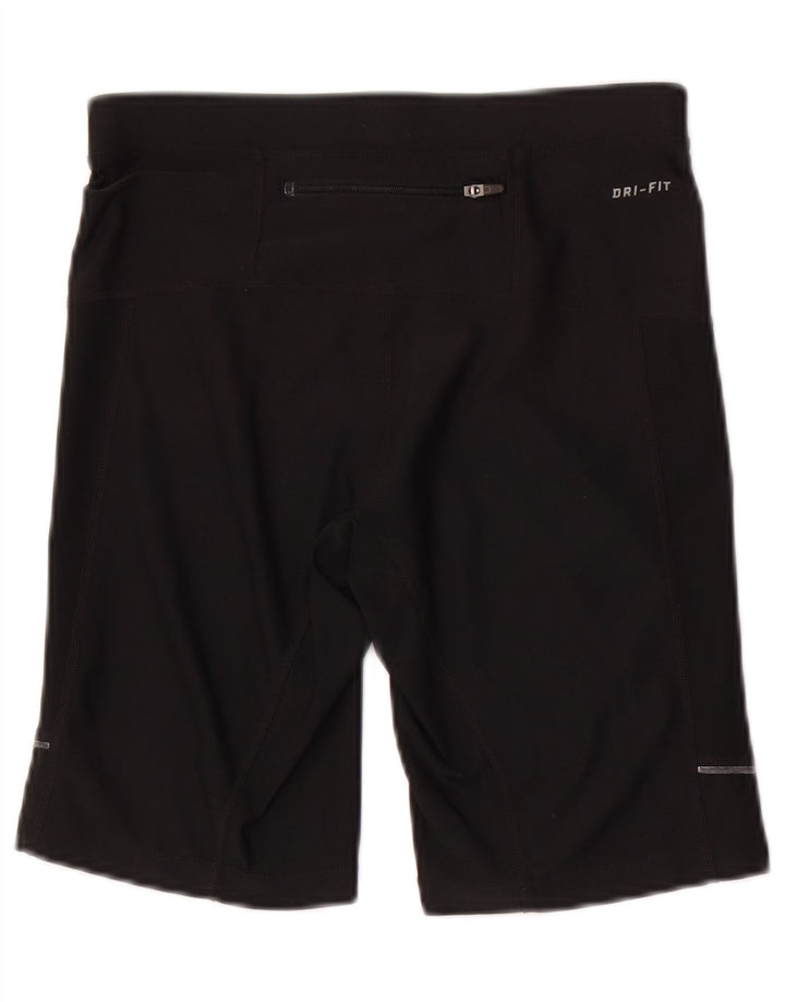Женские спортивные шорты Nike Dri Fit UK 8, маленькие черные, полиэстер