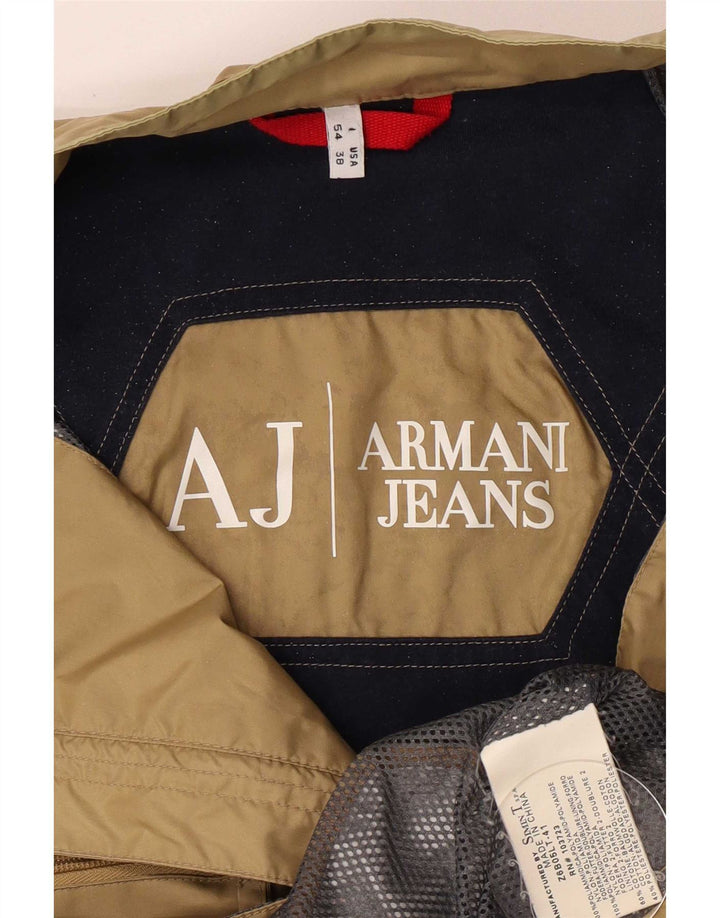 Мужская куртка Armani Jeans IT 54 XL Бежевая Полиамид