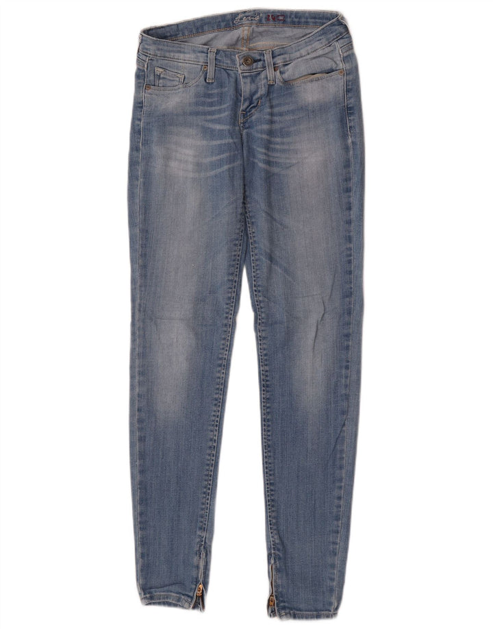 Женские джинсы скинни Levi's W24 L32, синие, хлопок