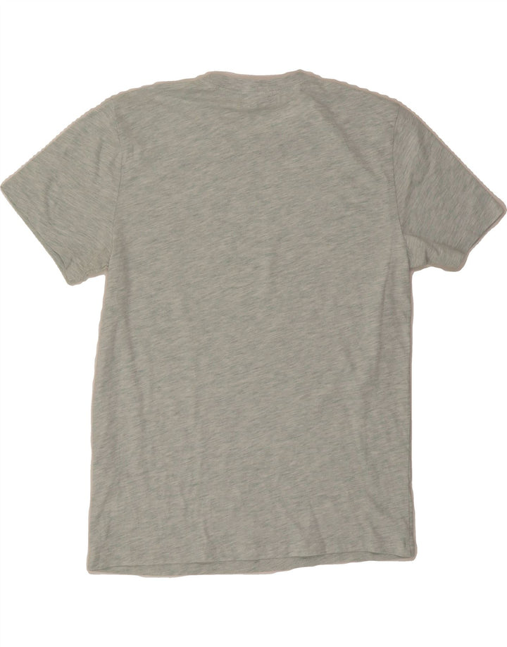 REISS Mens T-Shirt Top Medium Grey Flecked Polyester Vintage Reiss and Second-Hand Reiss from Messina Hembry 