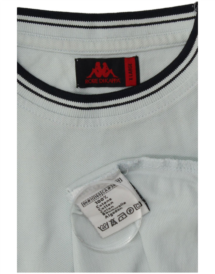 KAPPA Мужская футболка Top XL Синий Хлопок