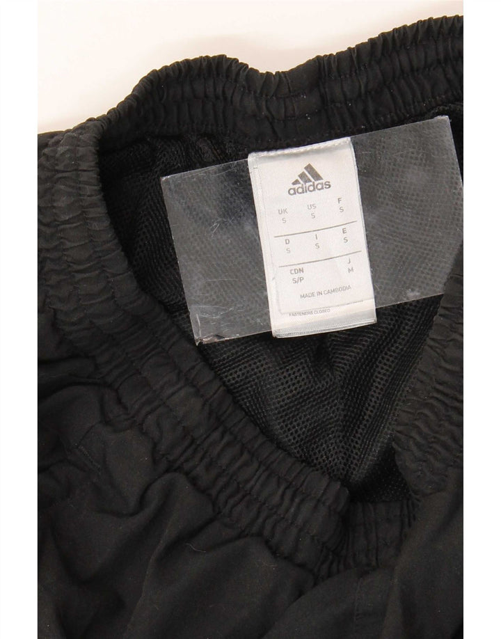 Adidas Мужские спортивные брюки Джоггеры Маленькие черные полиэстер