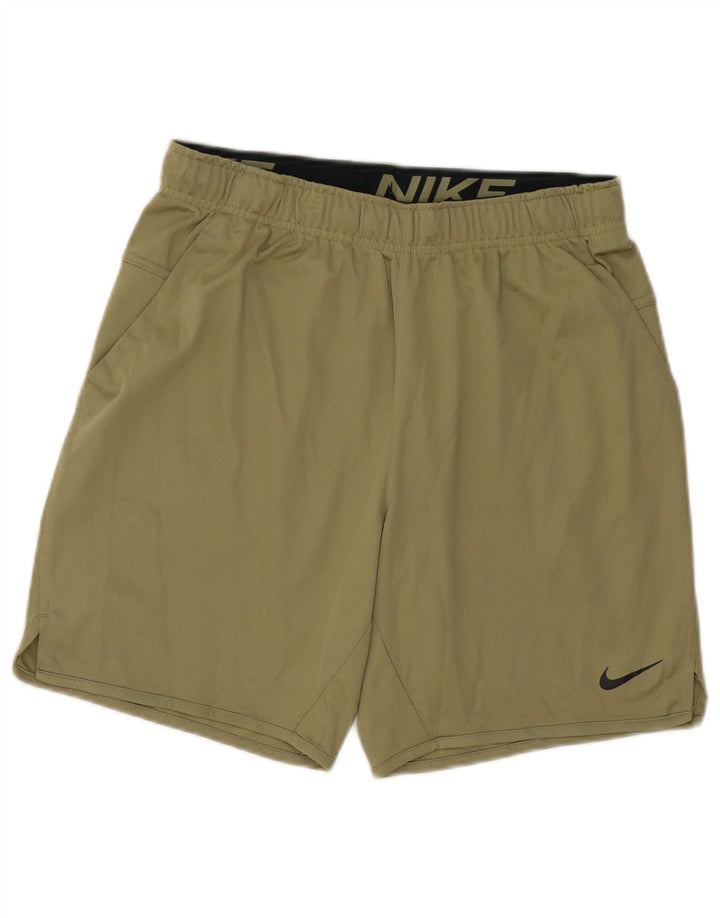 Мужские спортивные шорты Nike Dri Fit, маленький зеленый полиэстер