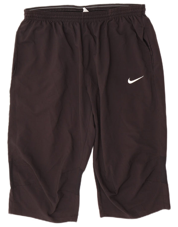 Мужские спортивные шорты-бермуды NIKE UK 40/42 2XL, черные