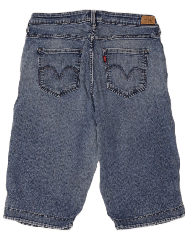 Женские джинсовые шорты-бермуды Levi's 512 W34, большие синие