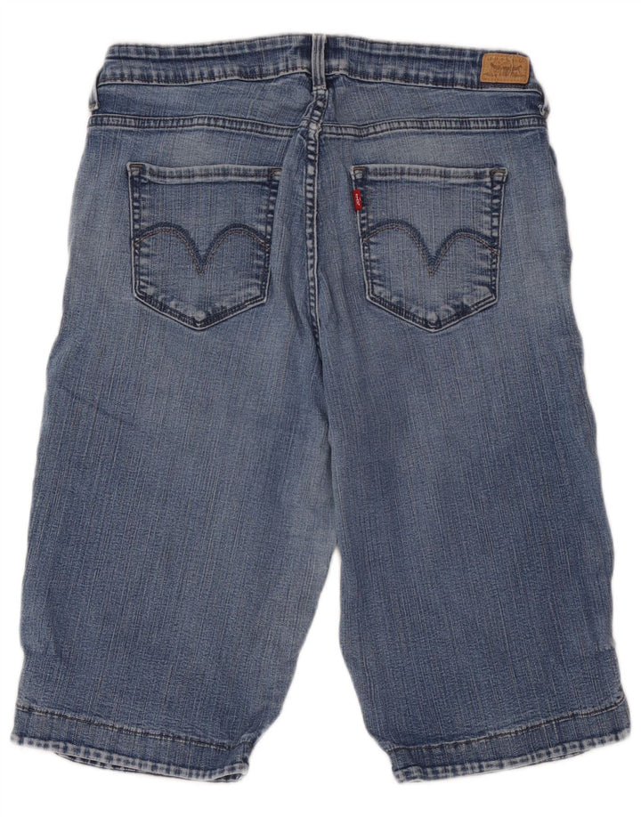 Женские джинсовые шорты-бермуды Levi's 512 W34, большие синие
