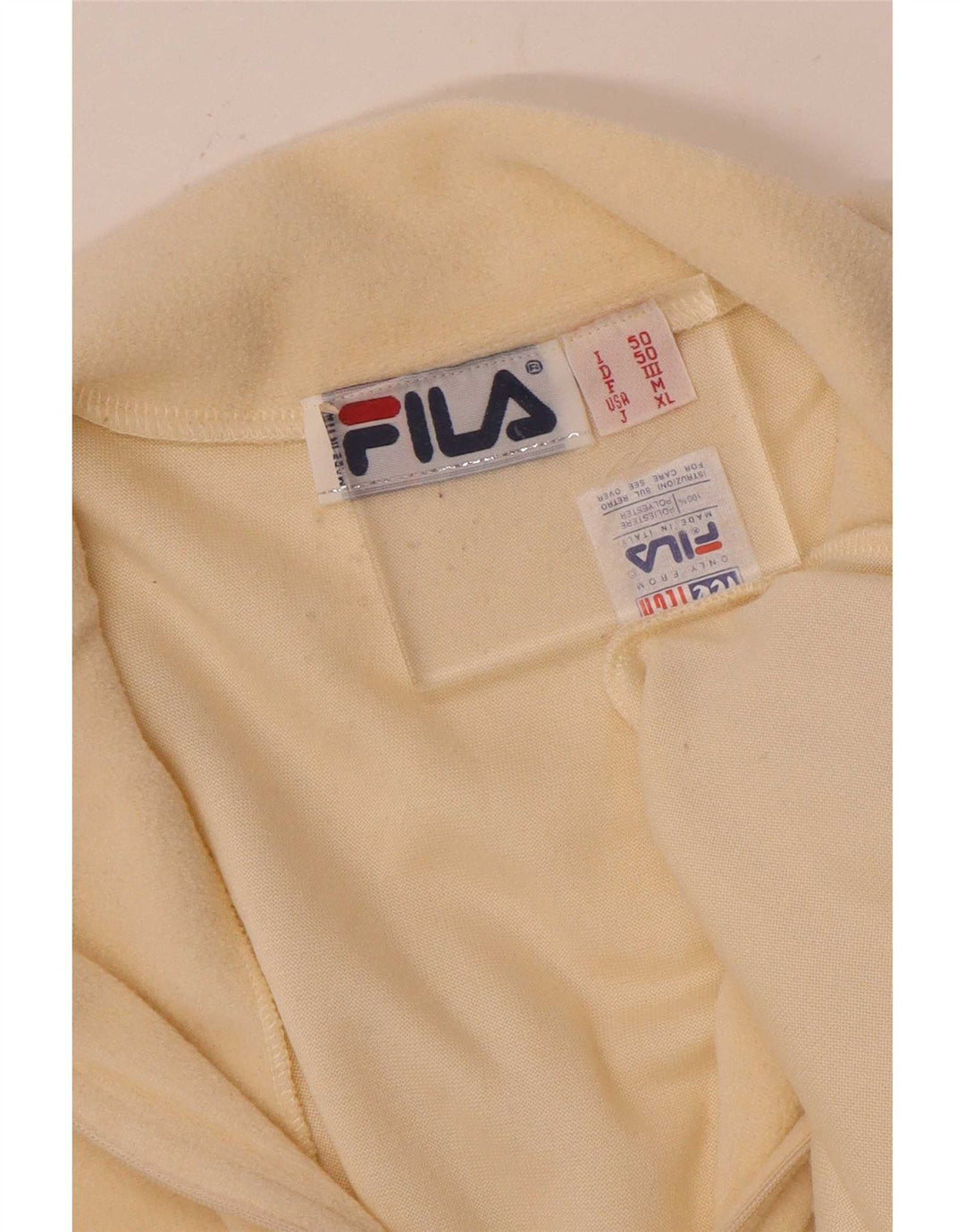 Мужской флисовый джемпер Fila IT 50, средний бежевый, полиэстер