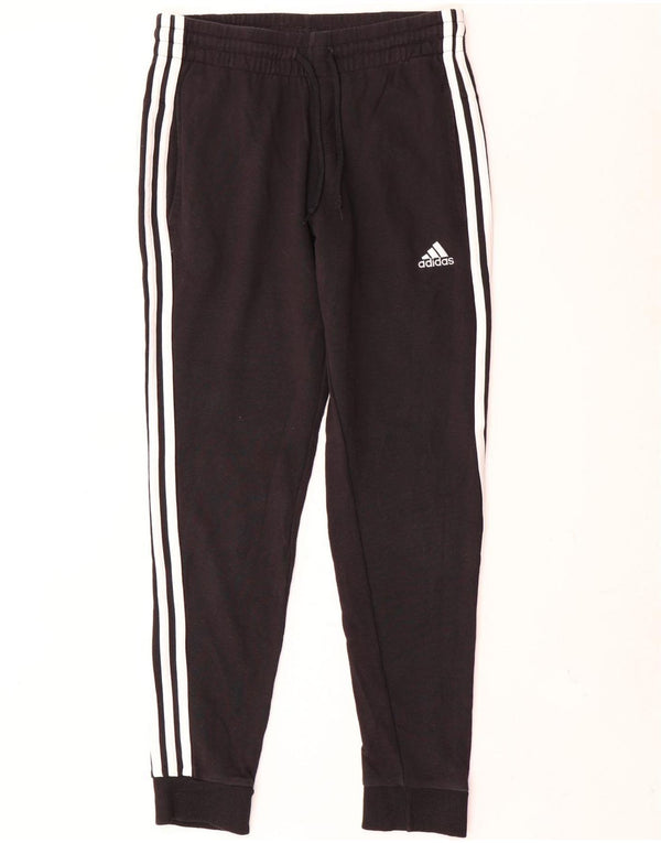 Женские спортивные брюки Adidas Joggers UK 8/10, маленькие черные хлопковые