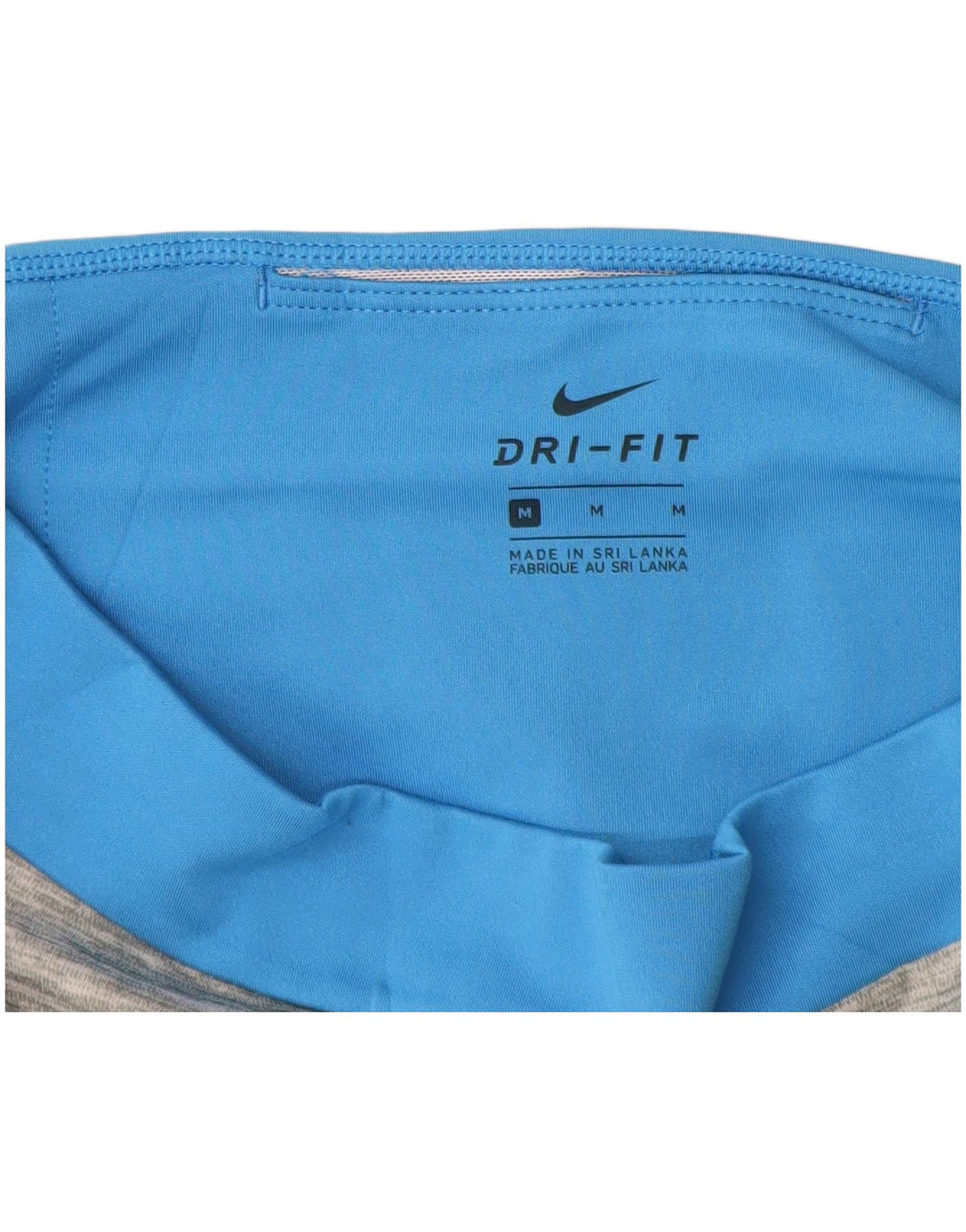 Женские леггинсы Nike Dri Fit UK 12, средние, разноцветные, с цветными блоками