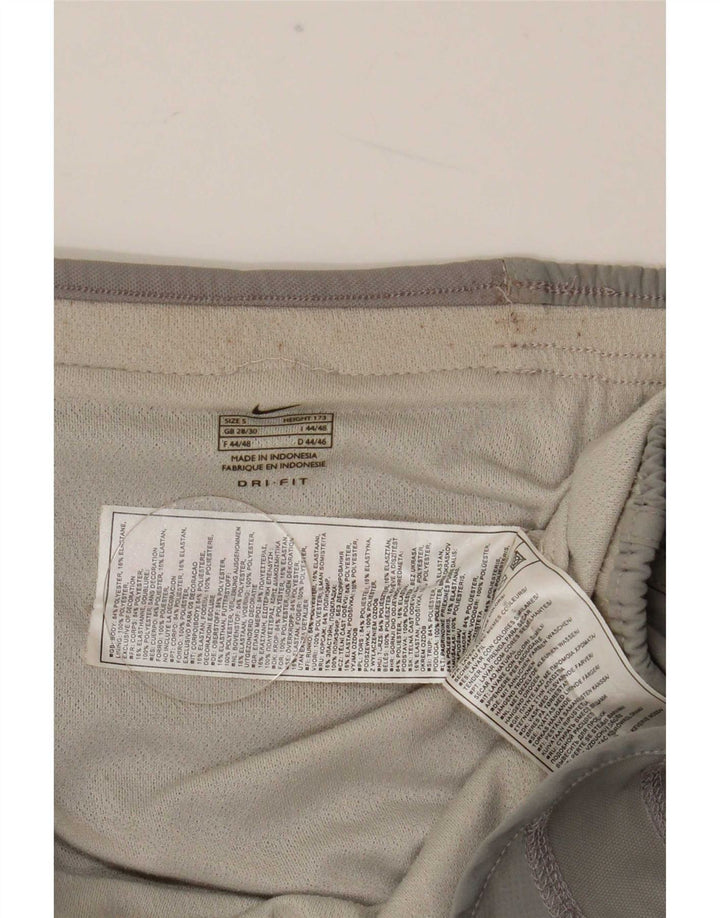 Женские спортивные шорты Nike Dri Fit UK 10, маленькие серые, полиэстер