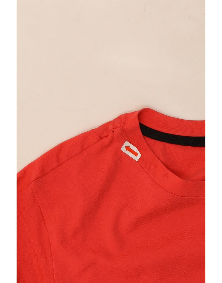 Женская футболка с рисунком ADIDAS Top UK 14, средний красный