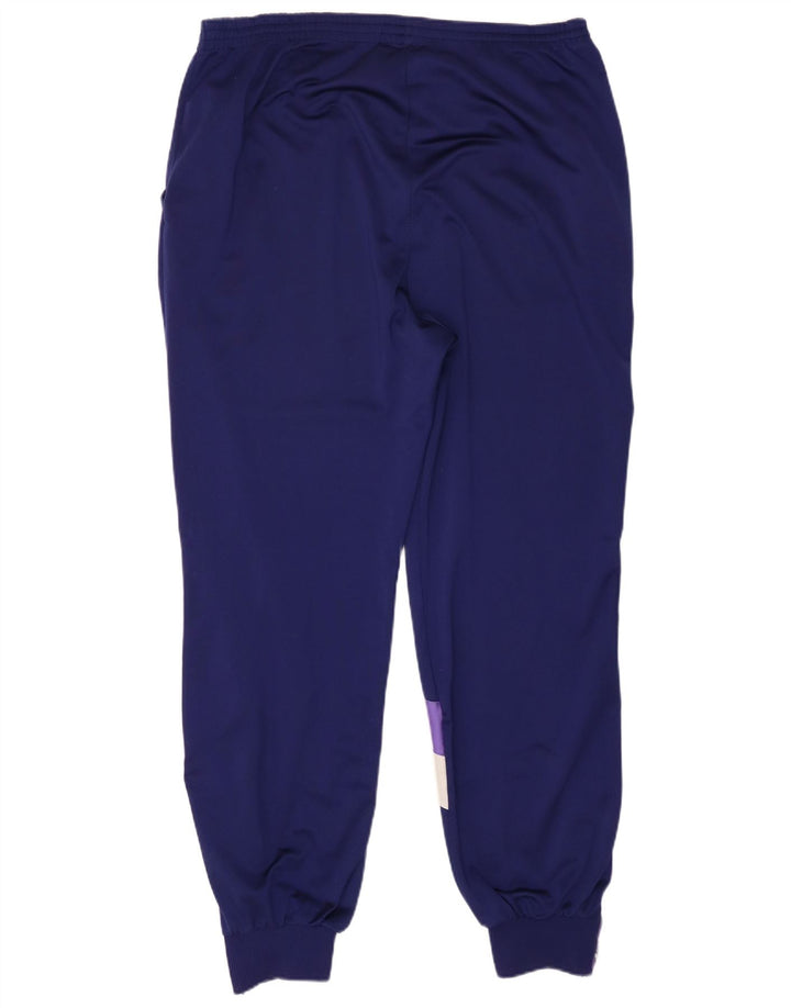 Мужской спортивный костюм с леопардовым принтом UK 46/48 XL, темно-синий, полиэстер с цветными блоками